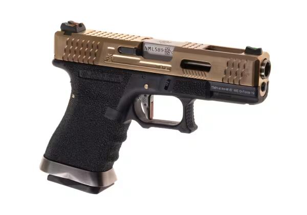 WE G-Force 19 Metal Version GBB Gold
