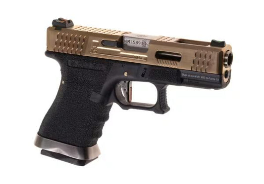 WE G-Force 19 Metal Version GBB Gold
