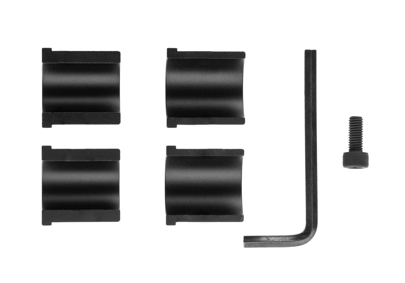 Leapers AR-15 Tri Rail Barrel Mount Black