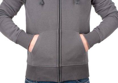 Clawgear CG Logo Zip Hoodie Wolf Grey