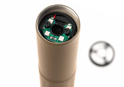 PTS Syndicate Dead Air Sandman-L Mock Suppressor with Tracer Dark Earth