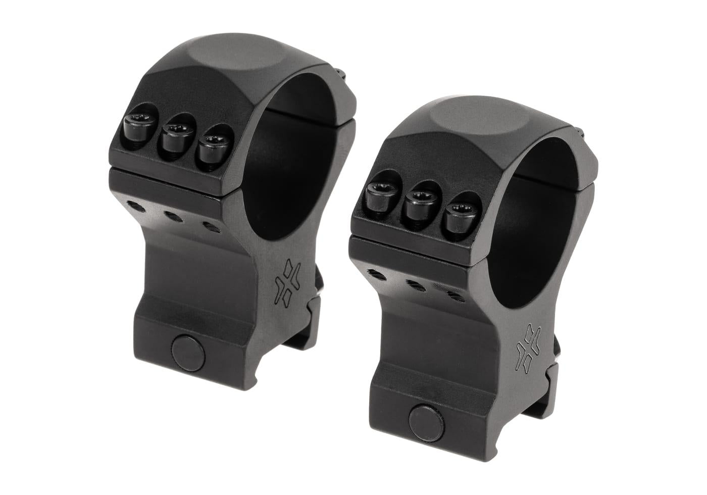 Vector Optics 34mm X-Accu High Profile Picatinny Rings Black