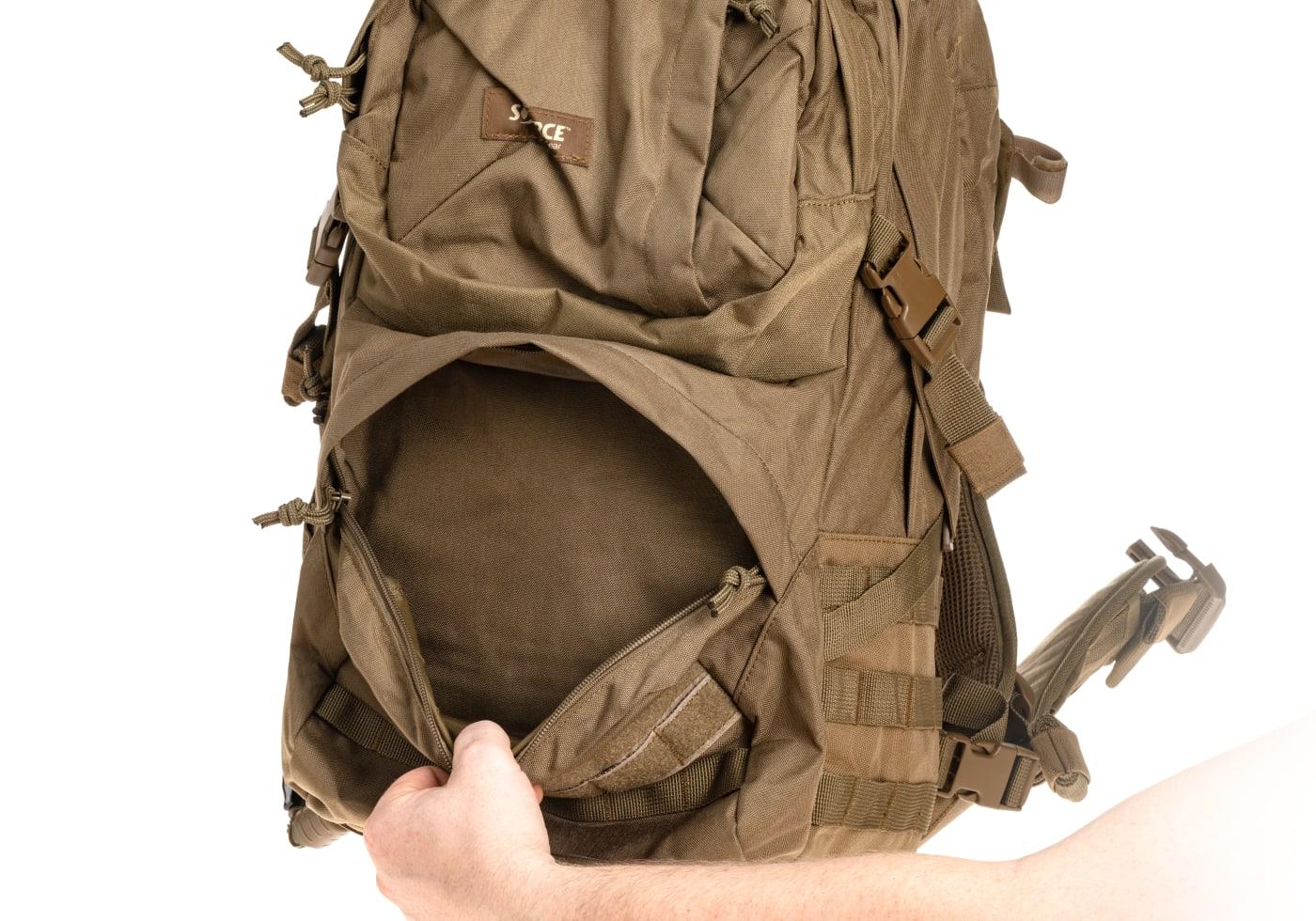 Source Patrol 35L Hydration Cargo Pack Tan