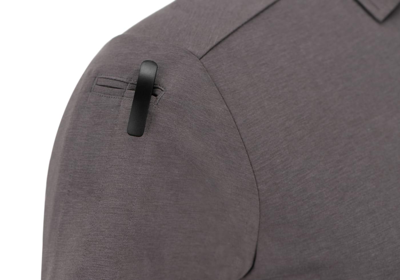 Outrider Technical Polo Wolf Grey