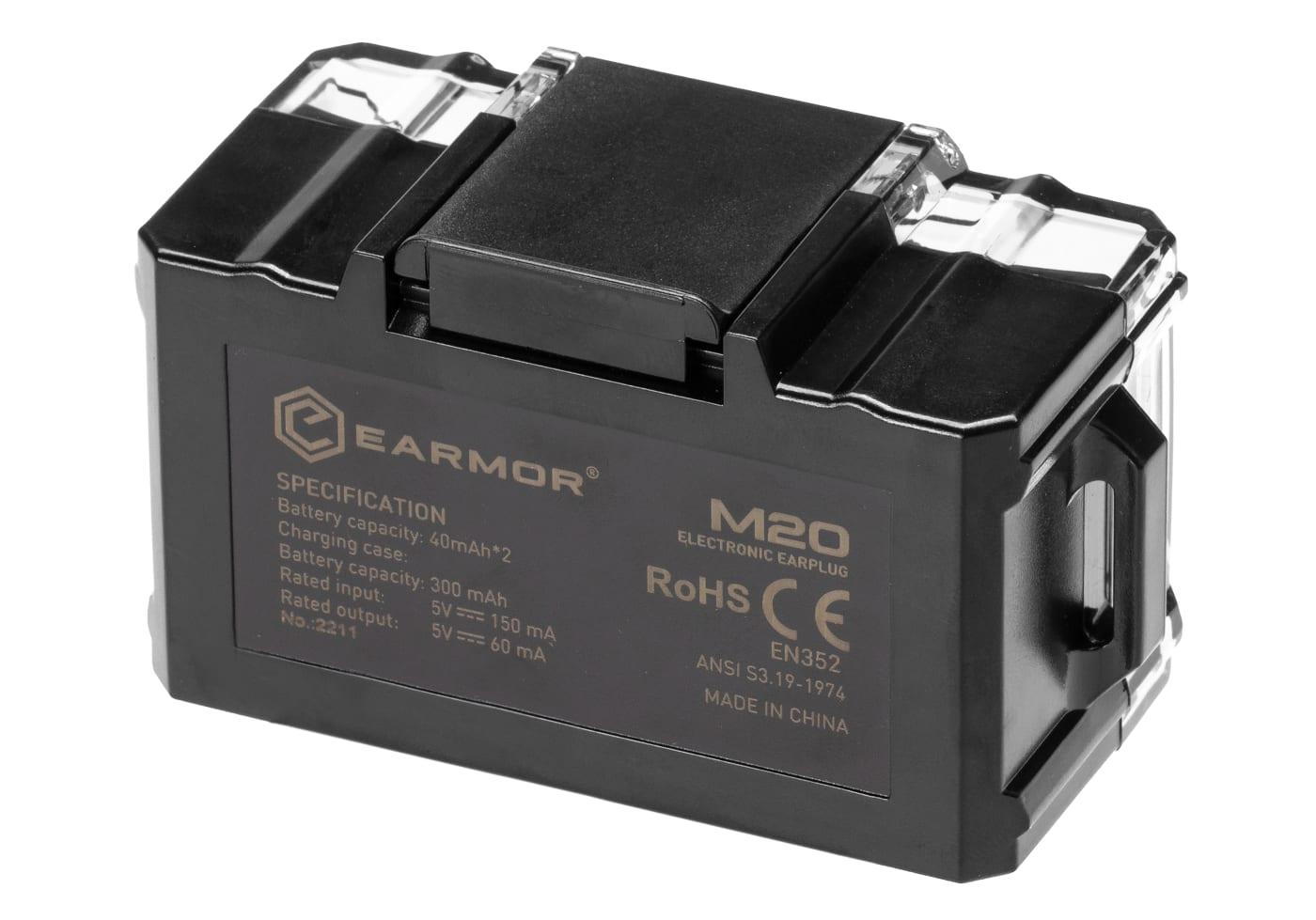 Earmor M20 Electronic Earplug Black