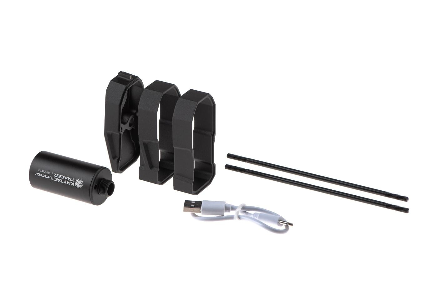 Krytac SilencerCo Maxim 9 Tracer Unit Kit Black