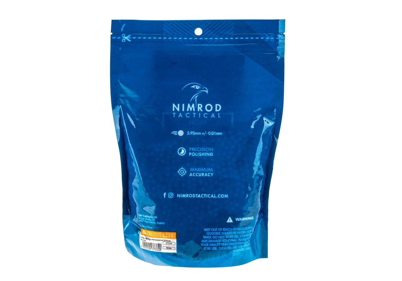 Nimrod 0.28g BB High Performance 3570rds White