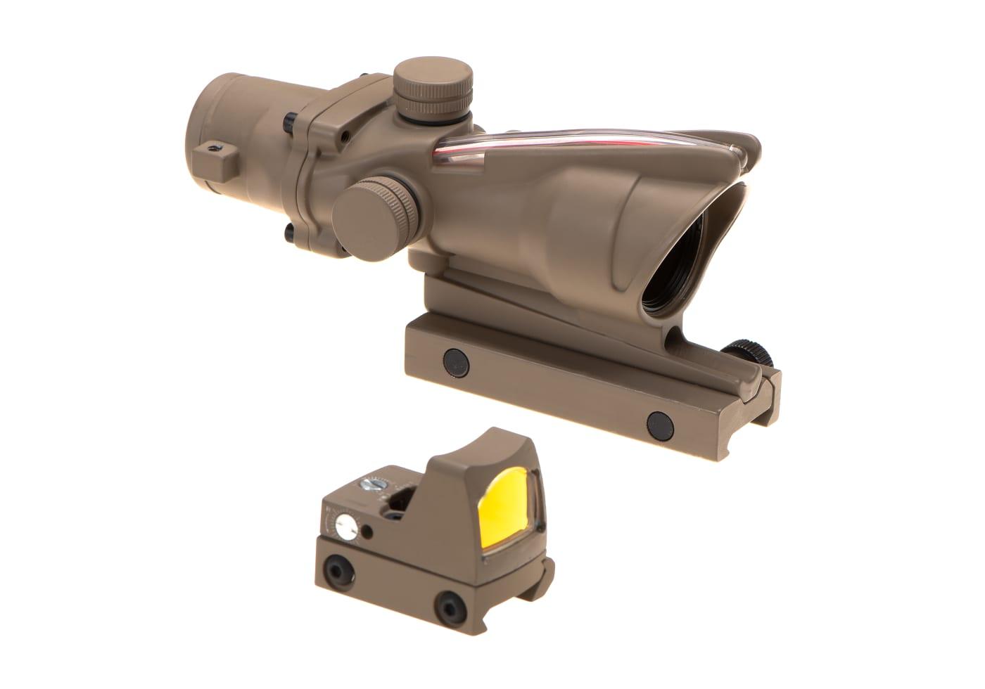 Aim-O 4x32C Combo Combat Scope Fiber Desert