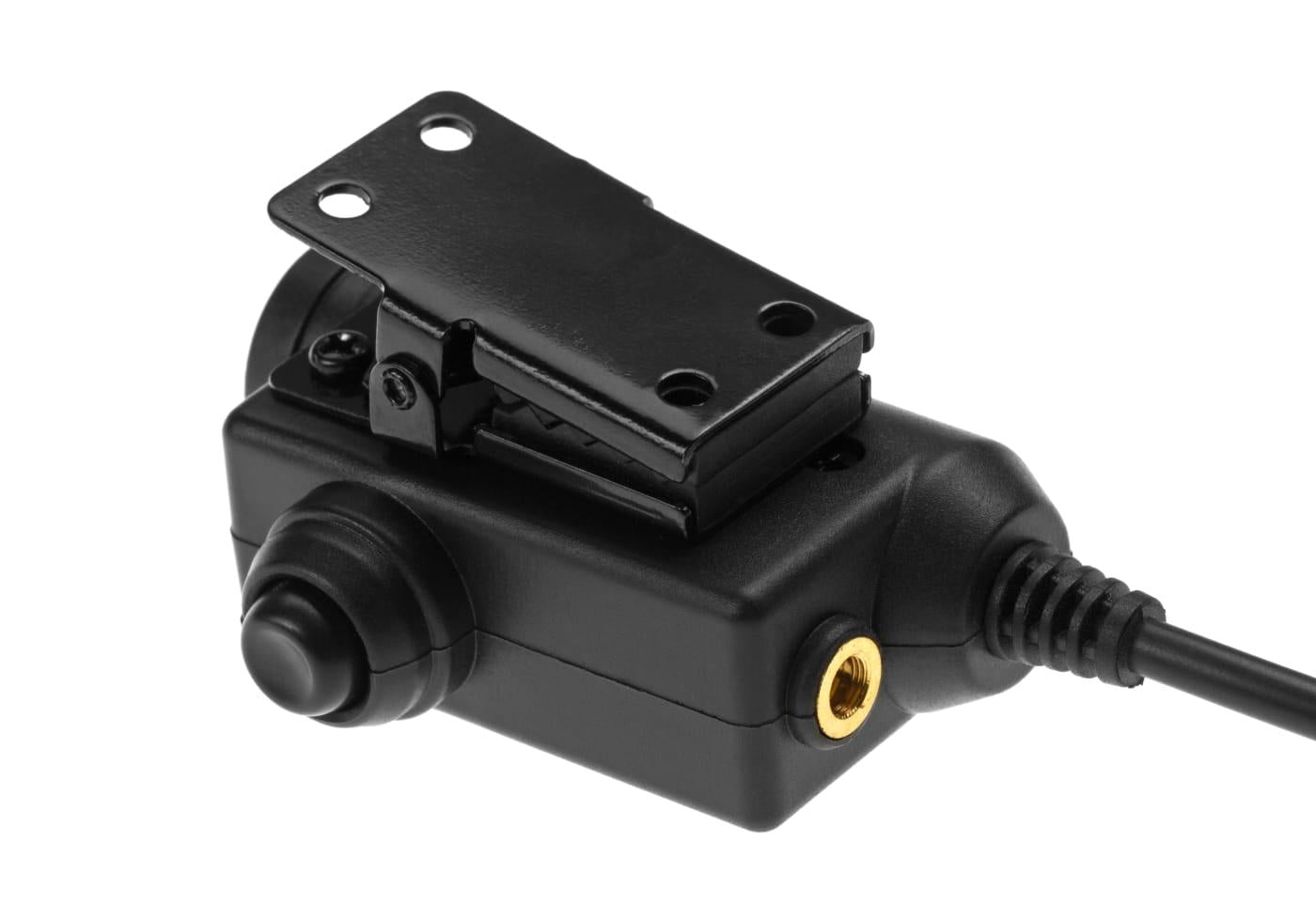 Earmor M51 Tactical PTT Motorola Two Pin Black