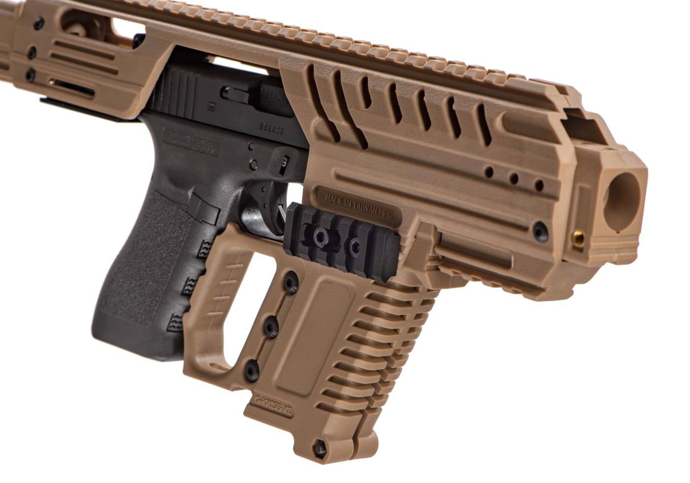 SLONG MPG Carbine Full Kit for Glock GBB Tan