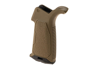 Strike Industries AR Rubber Overmolded Pistol Grip in 15 degree Dark Earth