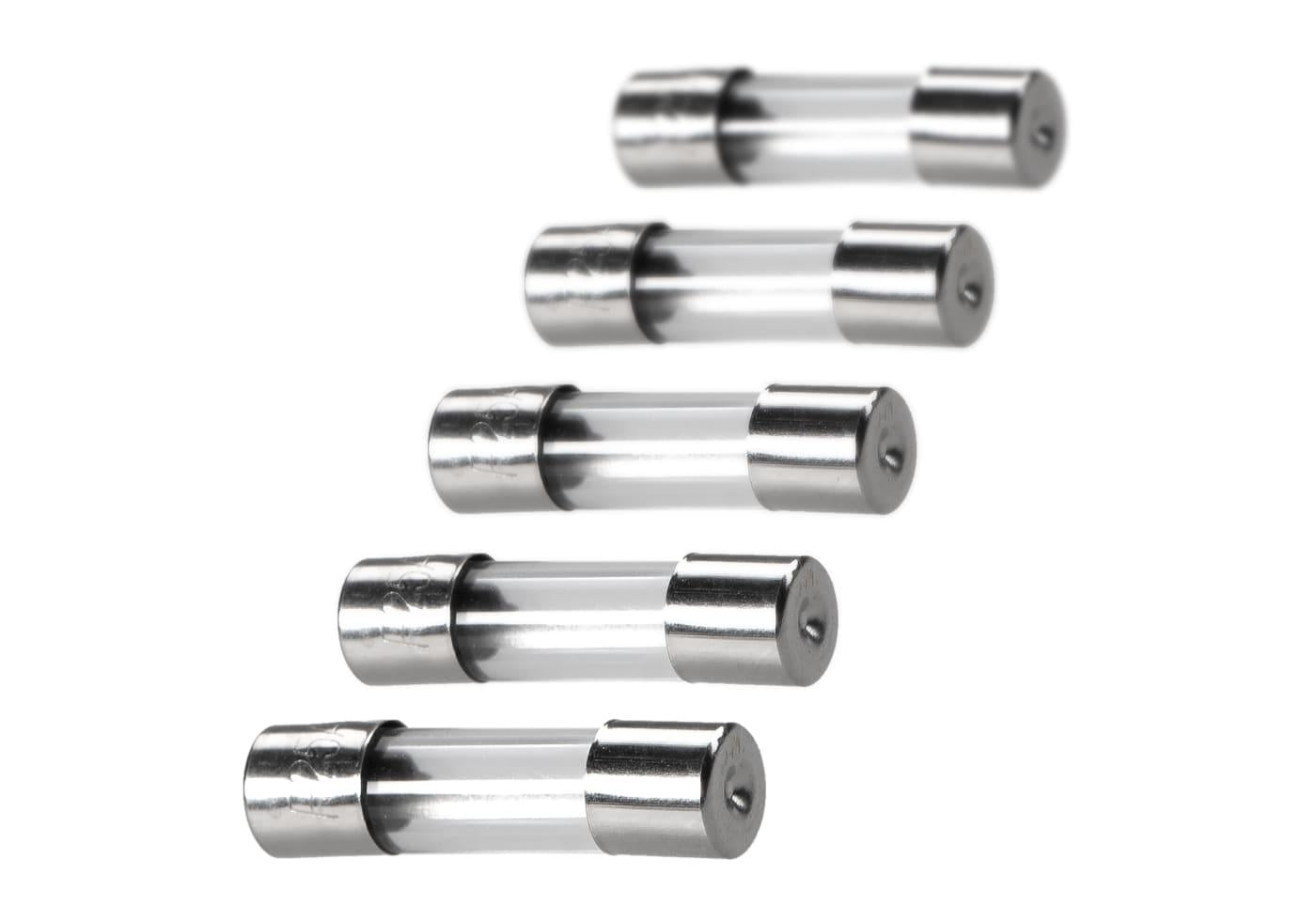 Nimrod Glass Type Fuse 5x20mm 25A 5pcs