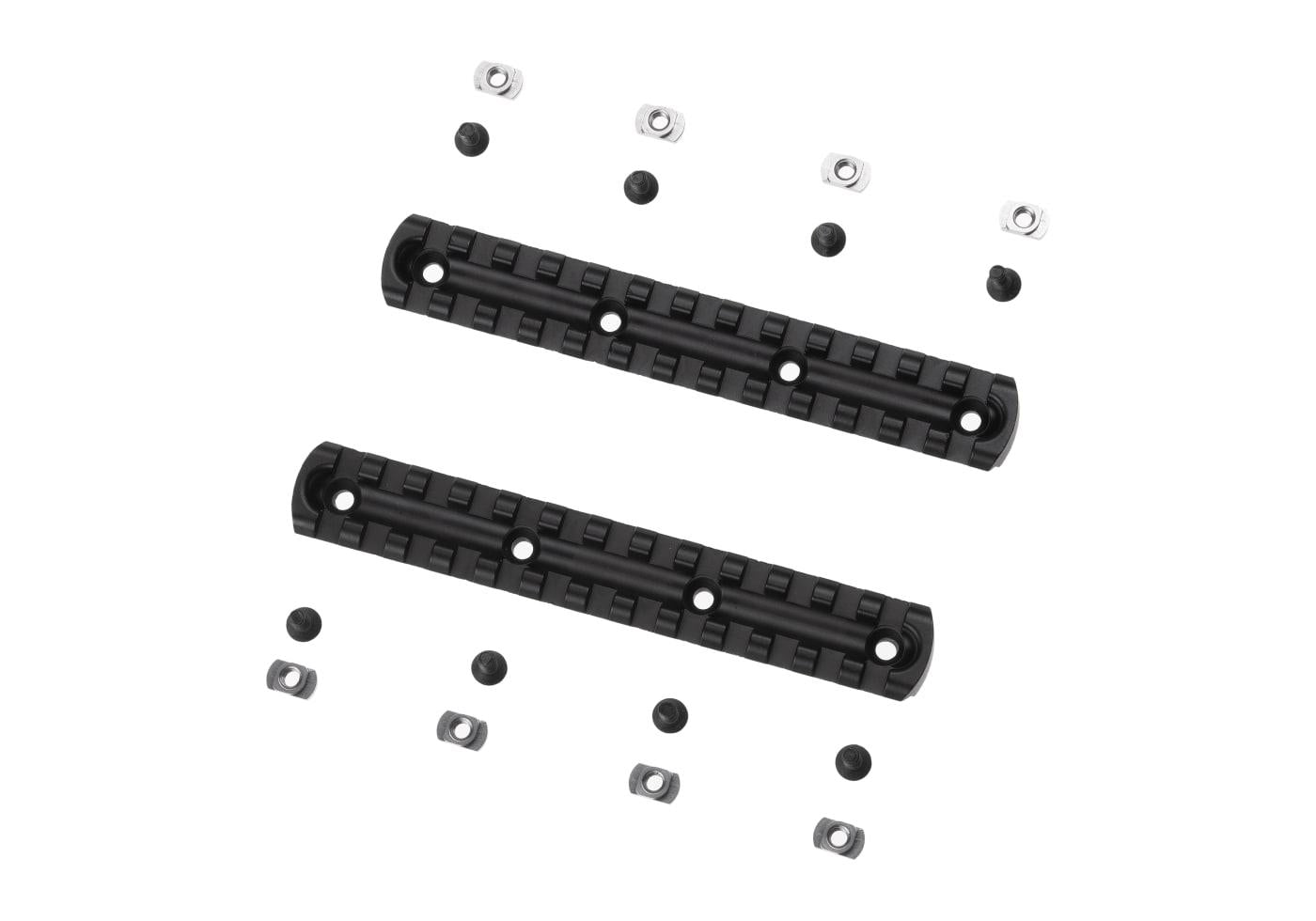 Ares 5.5 Inch M-LOK Rail 2-Pack Black