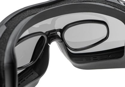 SwissEye F-Tac Goggle Smoke / Orange / Clear Black