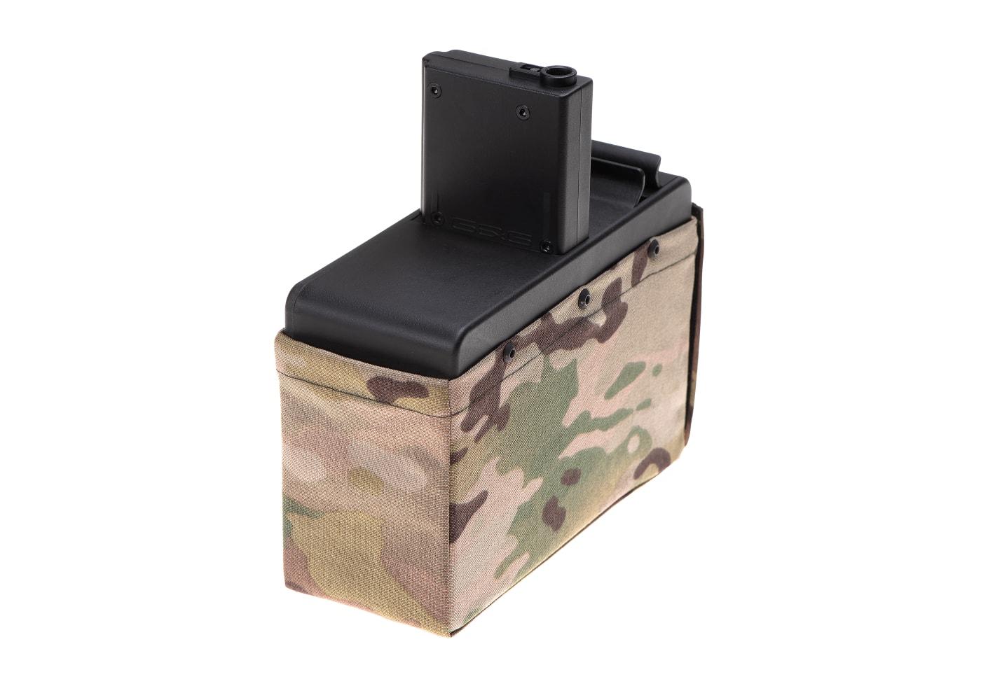 G&G Box Mag CM16 LMG without Battery 2500rds Multicam