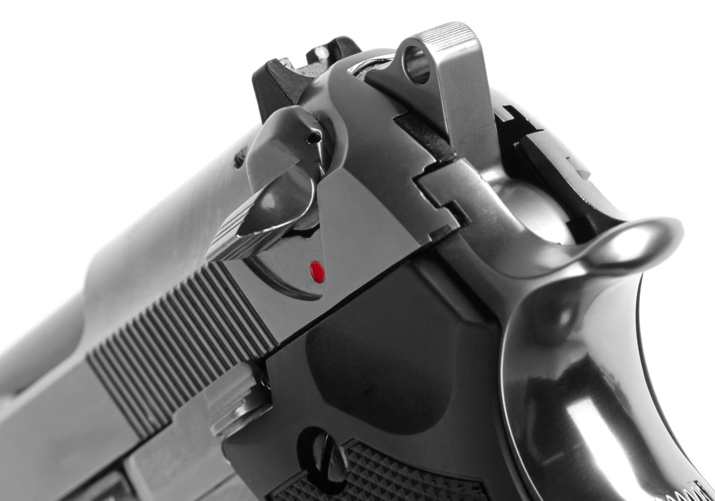 WE M9 V2 Full Metal GBB Silver