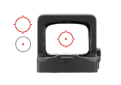 Holosun EPS CARRY Solar Red Multi Reticle Sight Black
