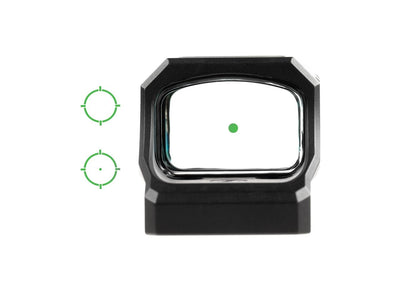Holosun SCS Solar Green Circle Dot Sight Sig Sauer  P320 Footprint Black