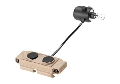 WADSN Dual Function Tape Switch for Rein Tactical Lights Dark Earth