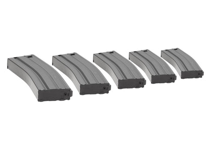 G&G Magazine M4 Midcap 125rds 5pcs Set Grey