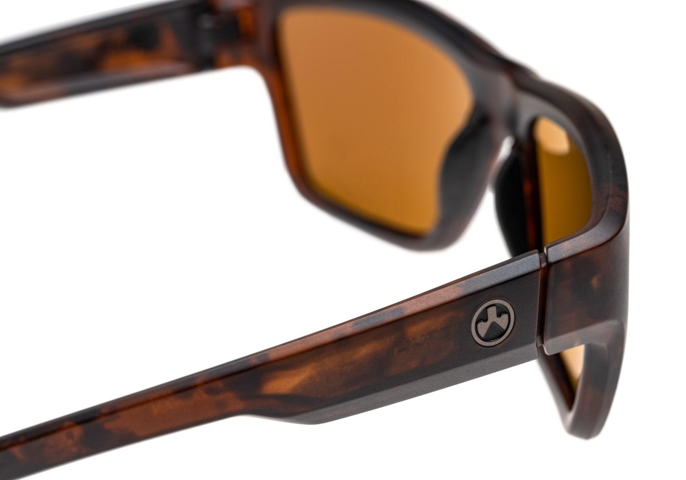 Magpul Pivot - Polarized - Tortoise Frame / Bronze Lens / Blue Mirror Black