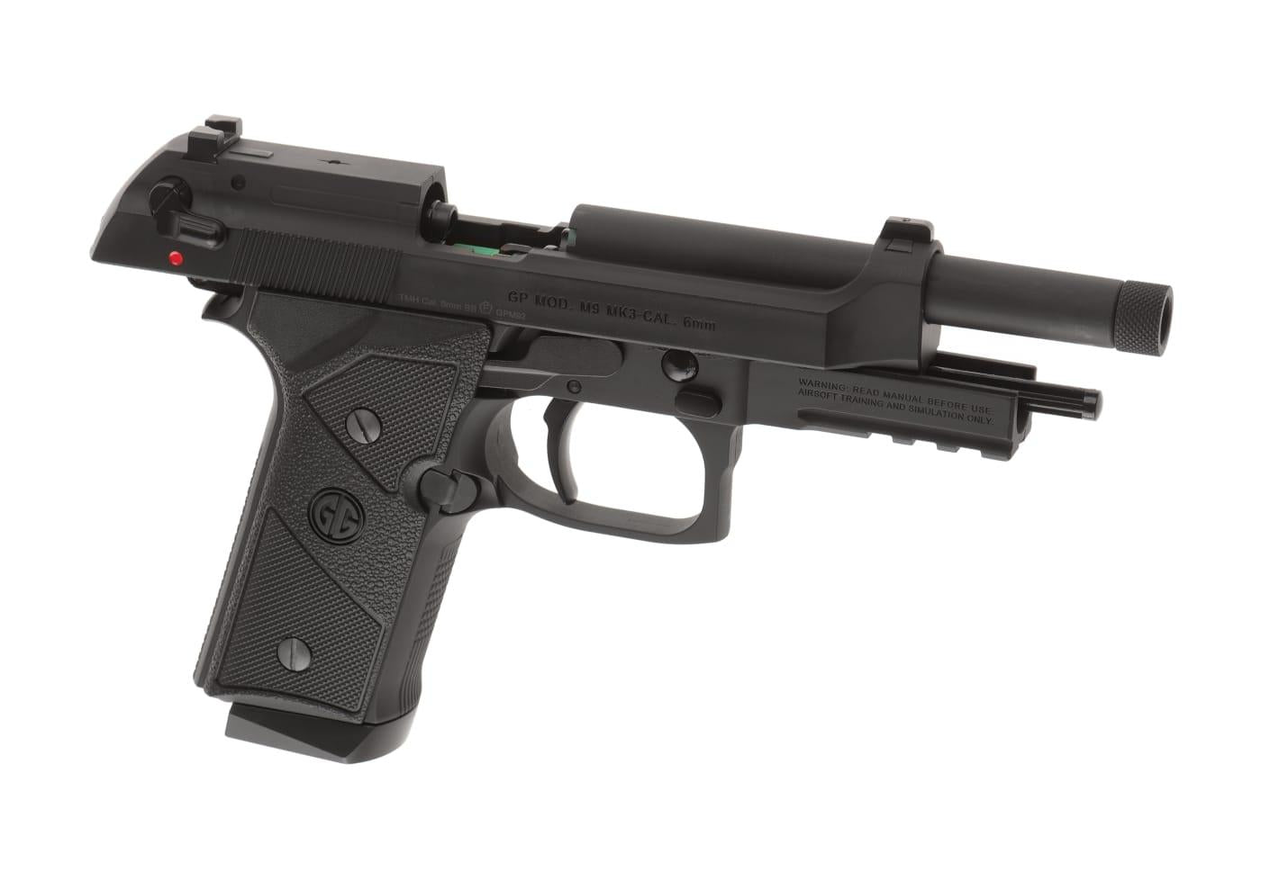 G&G GPM9 Mk3 GBB Black