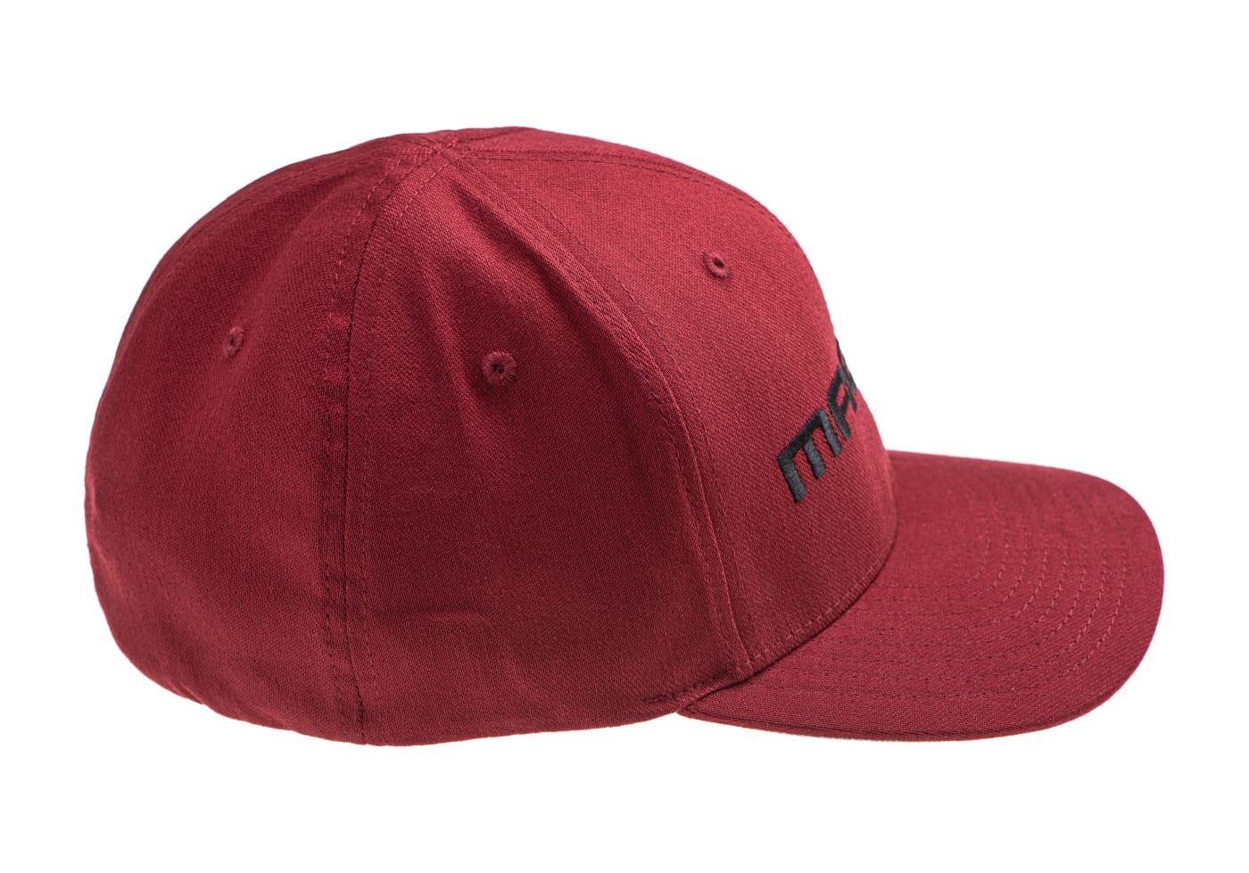 Magpul Wordmark Stretch Fit Baseball Hat Cap Red