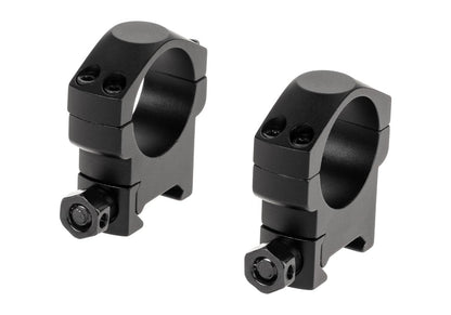 Vector Optics 30mm Medium Profile Weaver Rings Black