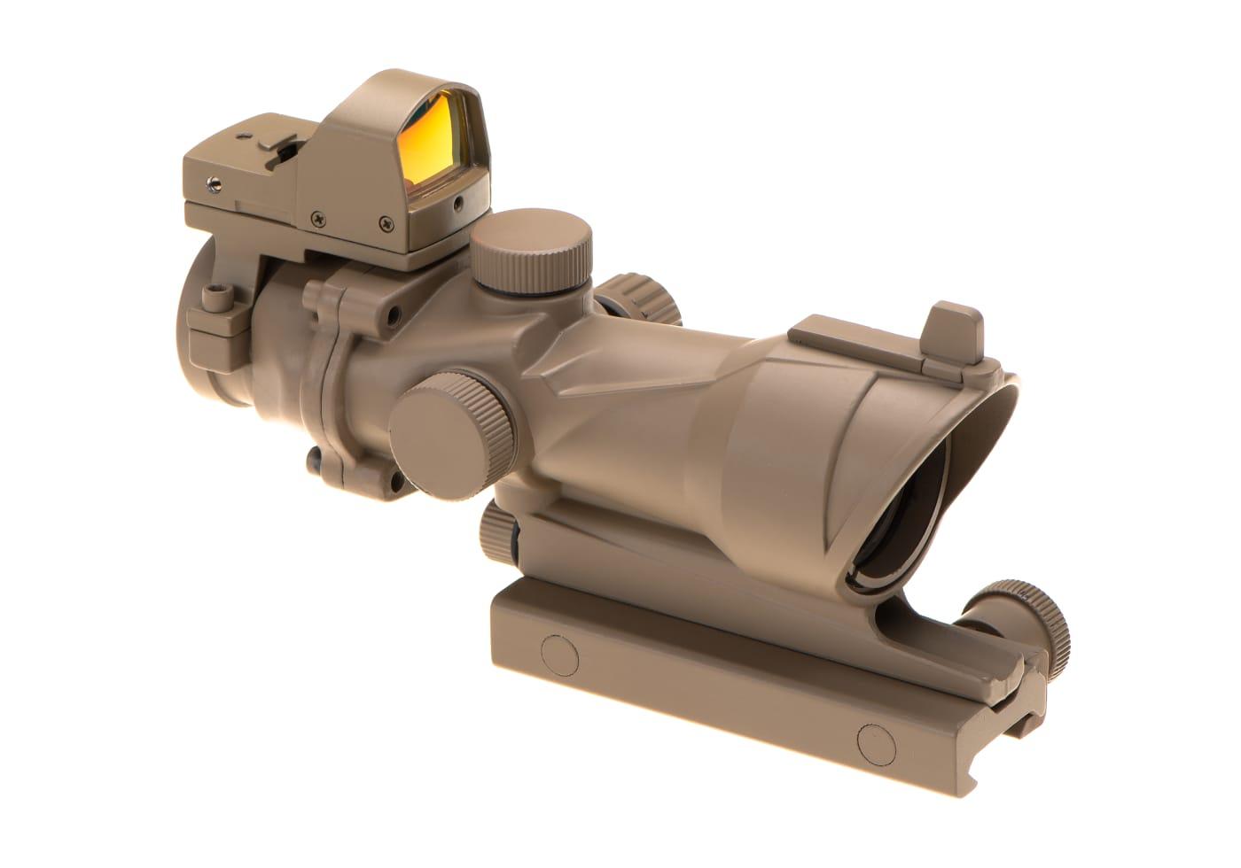 Aim-O 4x32IR Combo Combat Scope Desert
