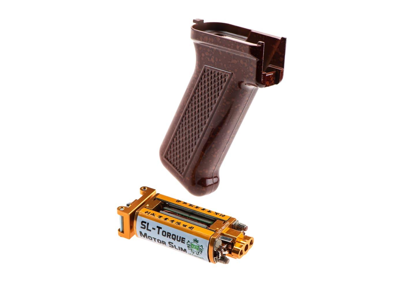LCT SL-Torque Slim Motor + Slim Grip Brown