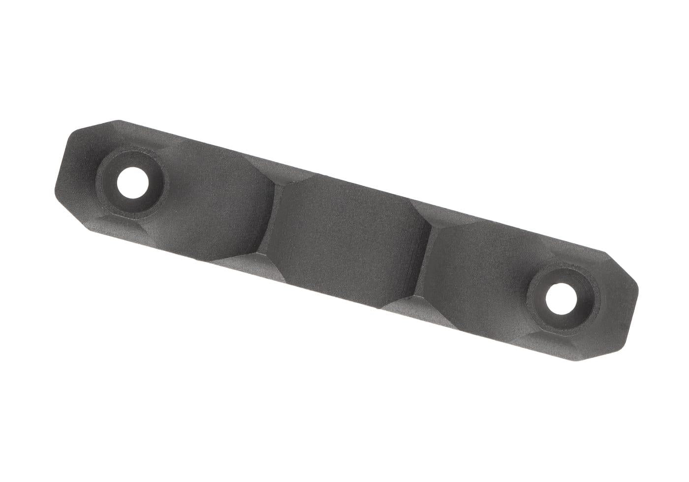Metal Type D CNC Aluminium Rail Cover Short for M-LOK & Keymod Black