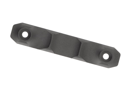Metal Type D CNC Aluminium Rail Cover Short for M-LOK & Keymod Black