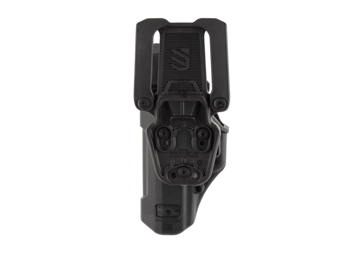 Blackhawk T-Series L2D Duty Holster for Glock 17/19/22/23/34/35 Right Side Black