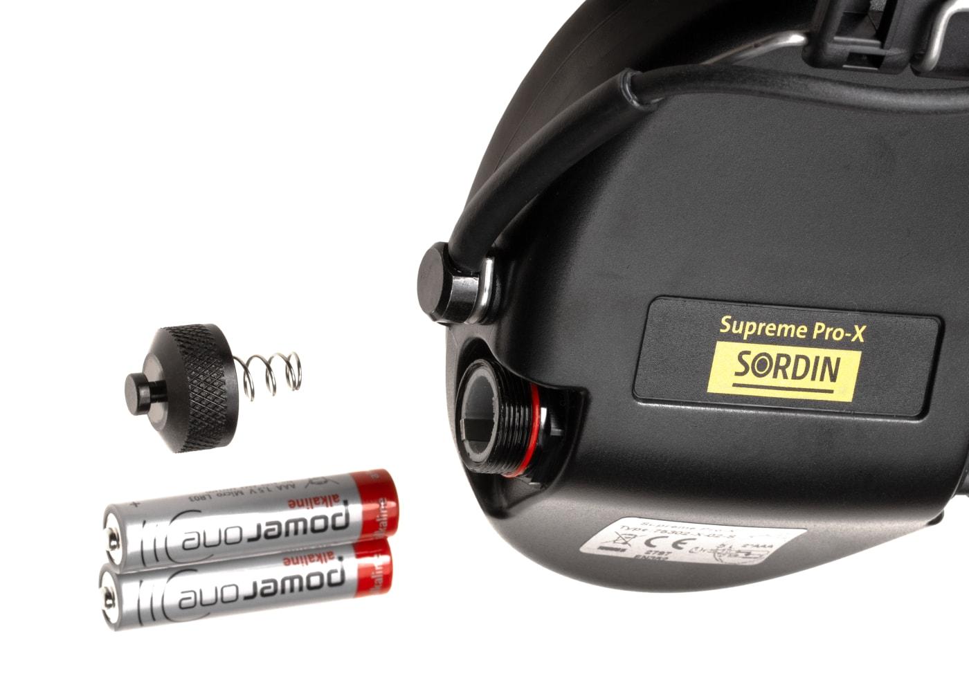 Sordin Supreme Pro-X Black