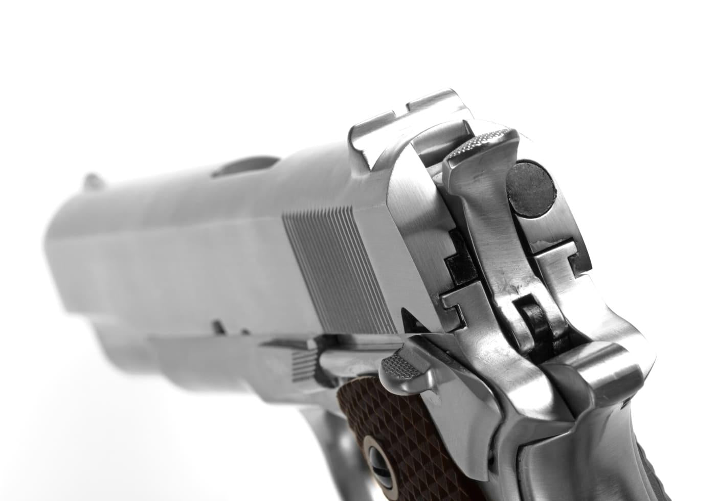WE M1911 Full Metal V3 GBB Silver