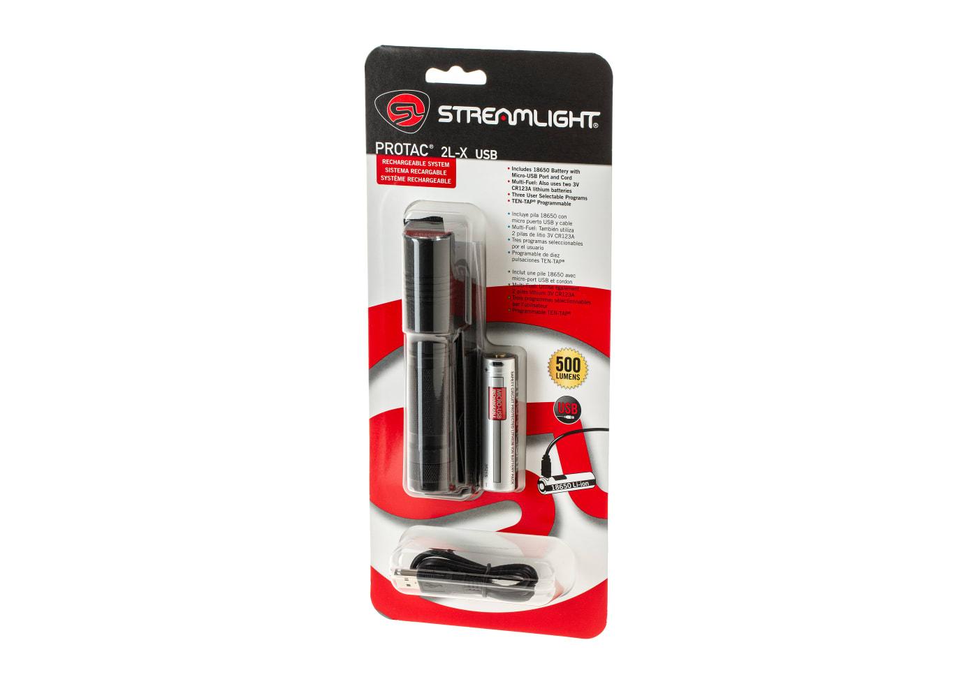 Streamlight ProTac 2L X USB Black