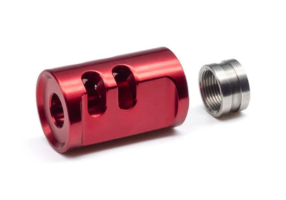 TTI Airsoft AAP01 Type-A Compensator 14mm CCW Red