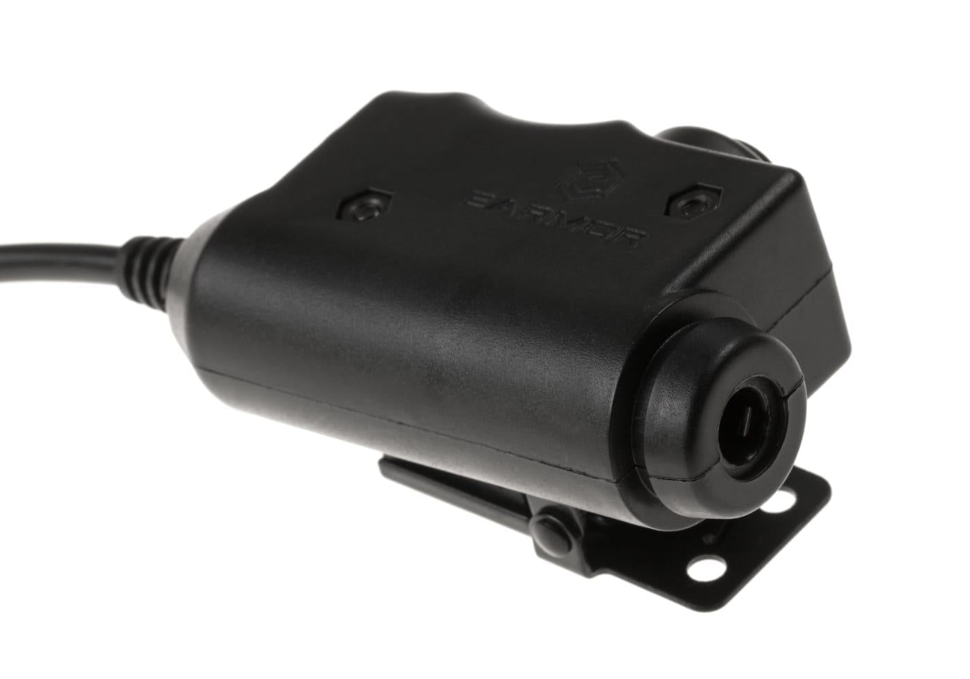 Earmor M51 Tactical PTT Kenwood Black