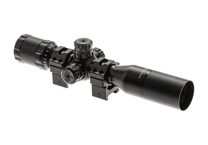 Leapers BugBuster 3-12X32 Rifle Scope Side AO Mil-Dot With QD Rings Black