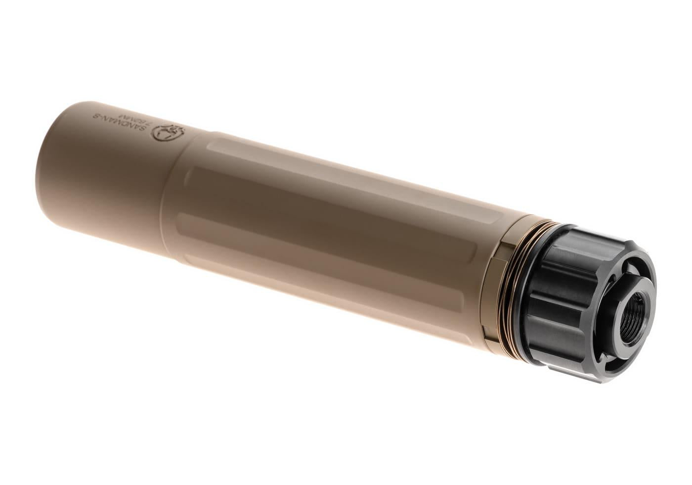 PTS Syndicate Dead Air Sandman-S Mock Suppressor with Tracer Dark Earth
