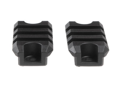 Ares 2 Inch M-LOK Plastic Rail 2-Pack Black
