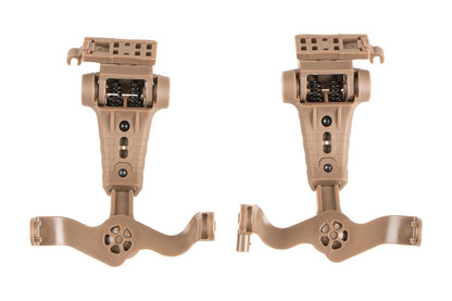 Earmor M32X Plus Hearing Protection Set for ARC Helmet Rails Coyote